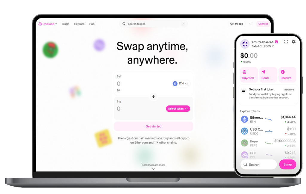 آموزش صرافی یونی سواپ (Uniswap)