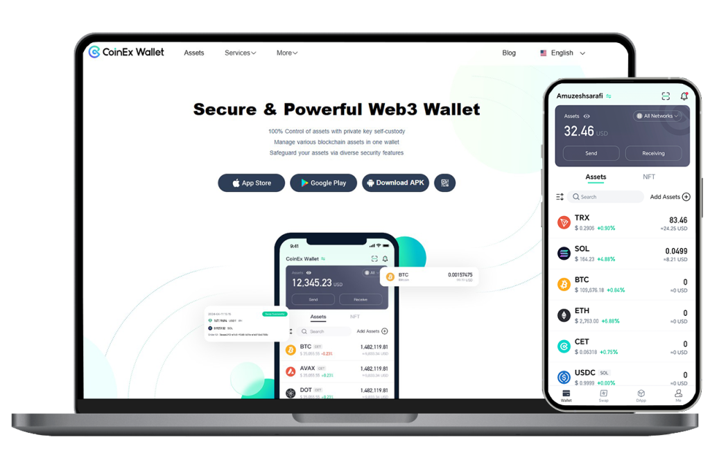 آموزش کیف پول کوینکس