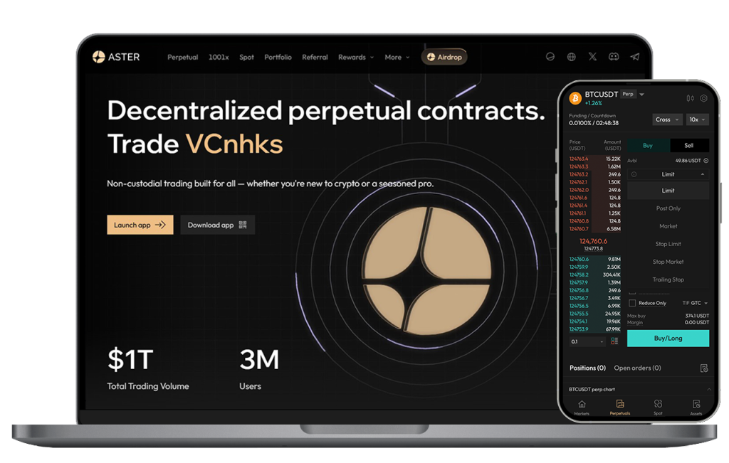 آموزش صرافی استر - Asterdex